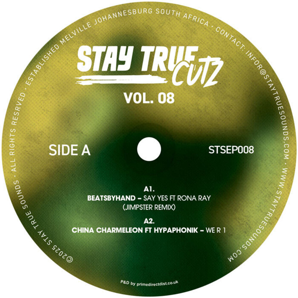 the album cover for Stay True Cutz Vol. 8 / Various - Stay True Cutz Vol. 8 / Various