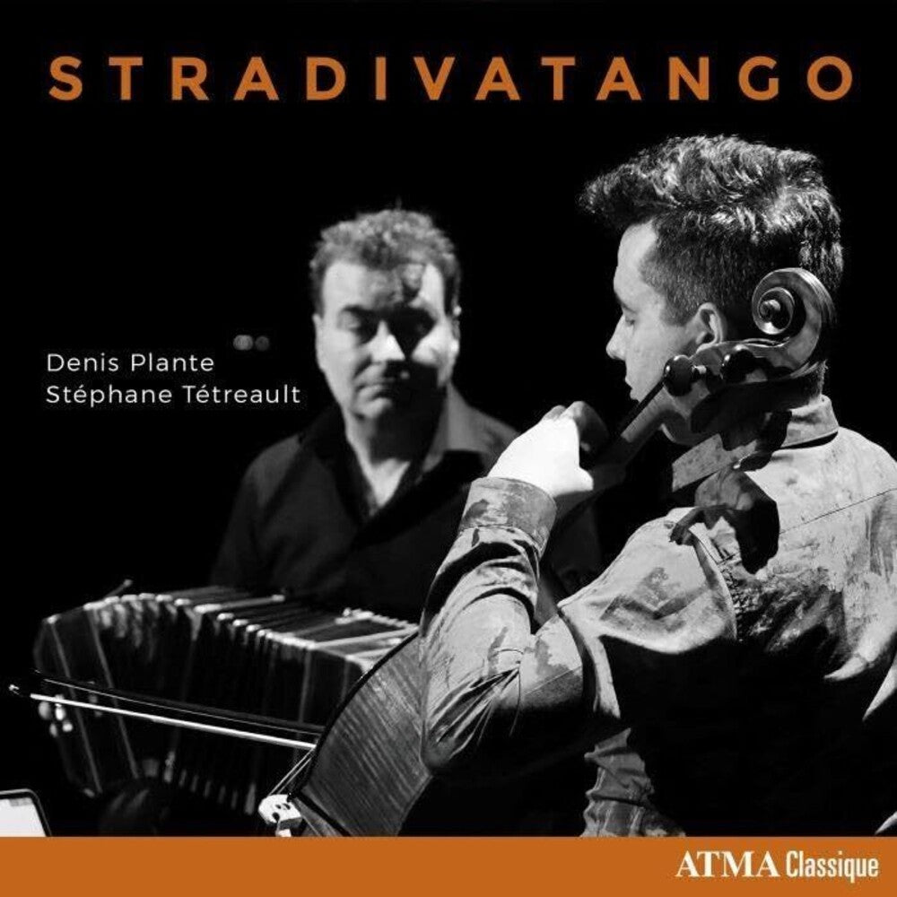the album cover for Denis Plante / Tetreault,Stephane - Stradivatango (Can)