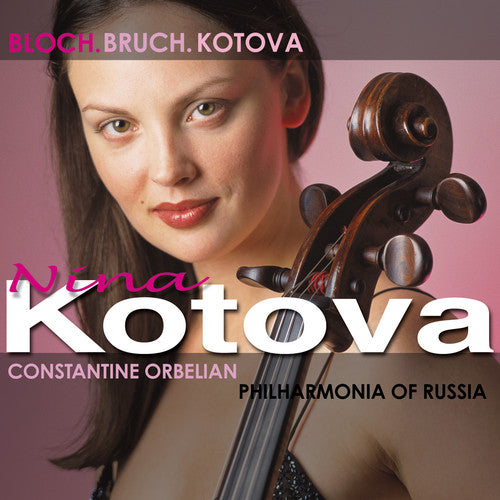 the album cover for Nina Kotova - Concerto for Cello & Orchestra