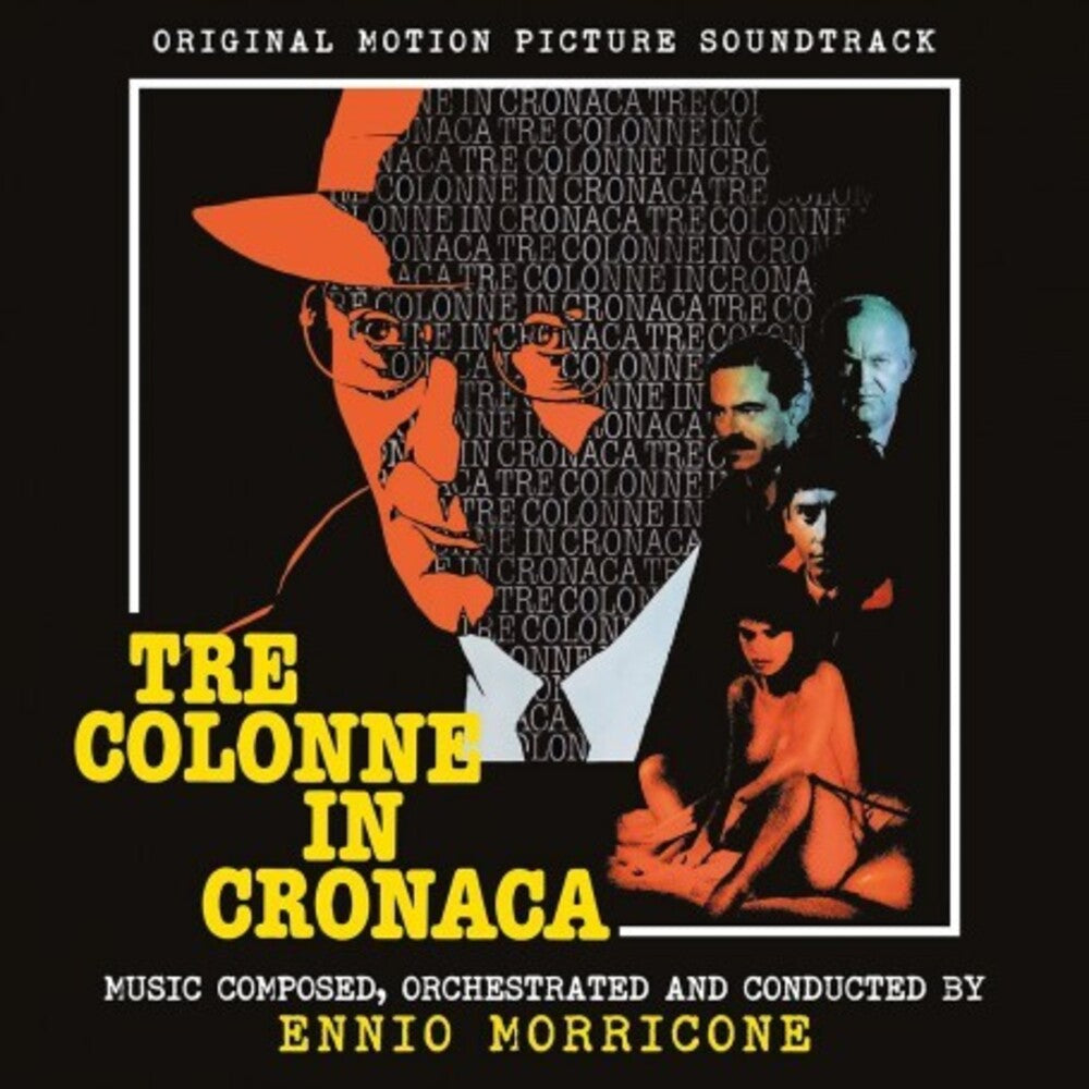 the album cover for Ennio Morricone (Ita) - Tre Colonne In Cronaca - O.S.T. (Ita)