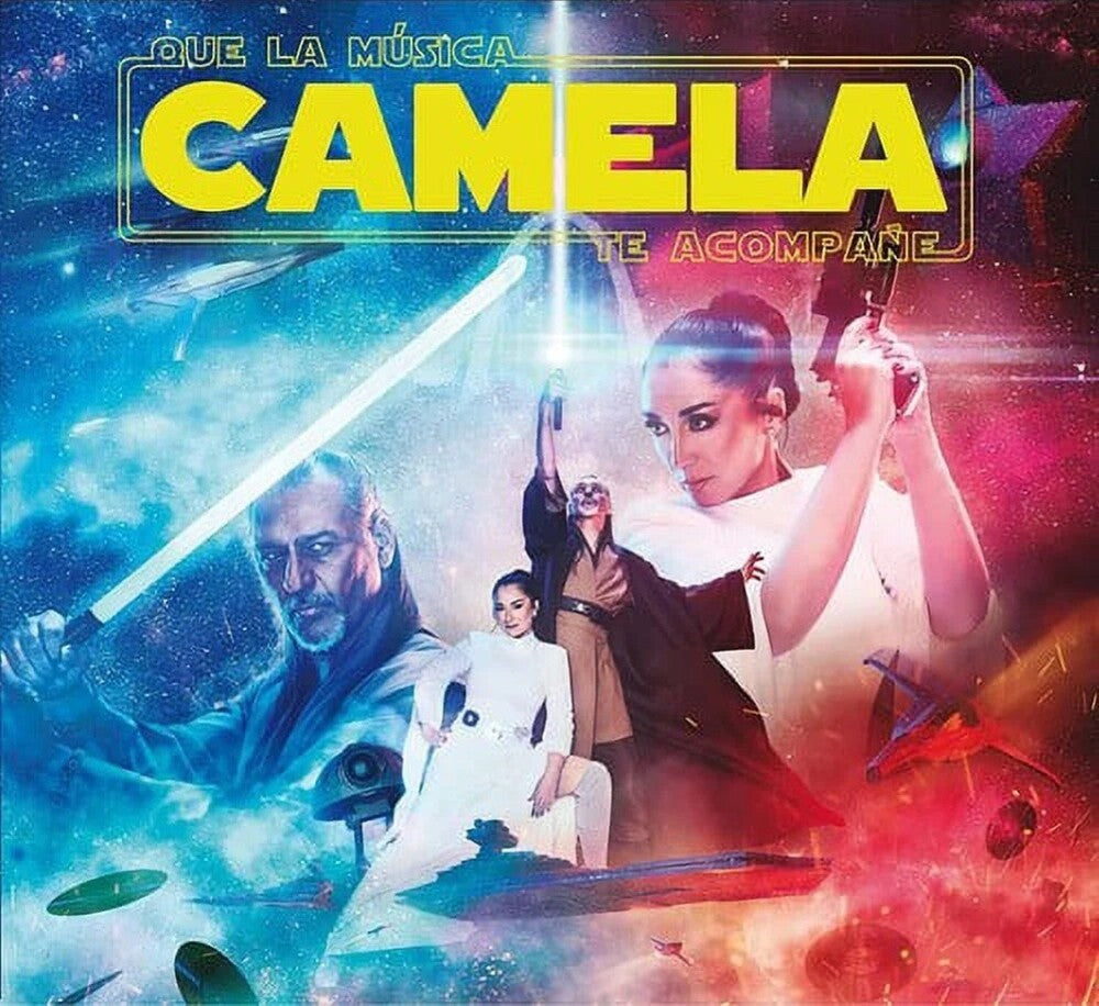 the album cover for Camela - Que La Musica Te Acompane (Spa)