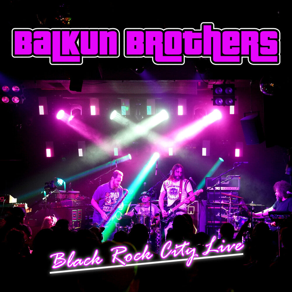 the album cover for Balkun Brothers - Black Rock City Live