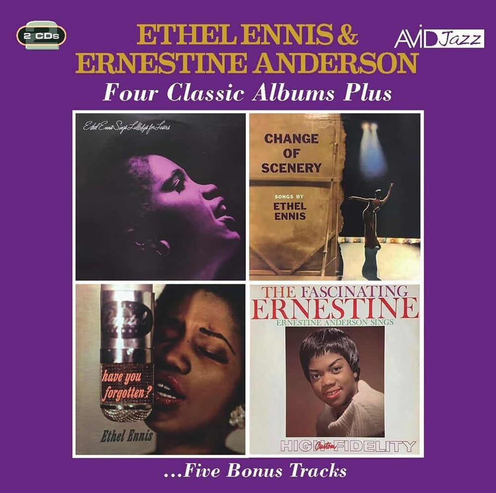 the album cover for Ethel Ennis / Anderson,Ernestine - Four Classic Albums (Bonus Tracks)