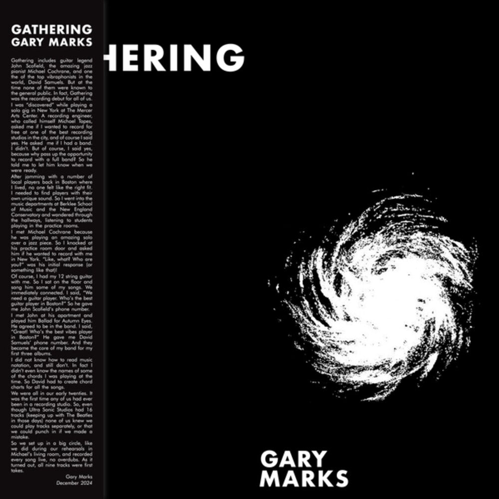 the album cover for Gary Marks - Gathering