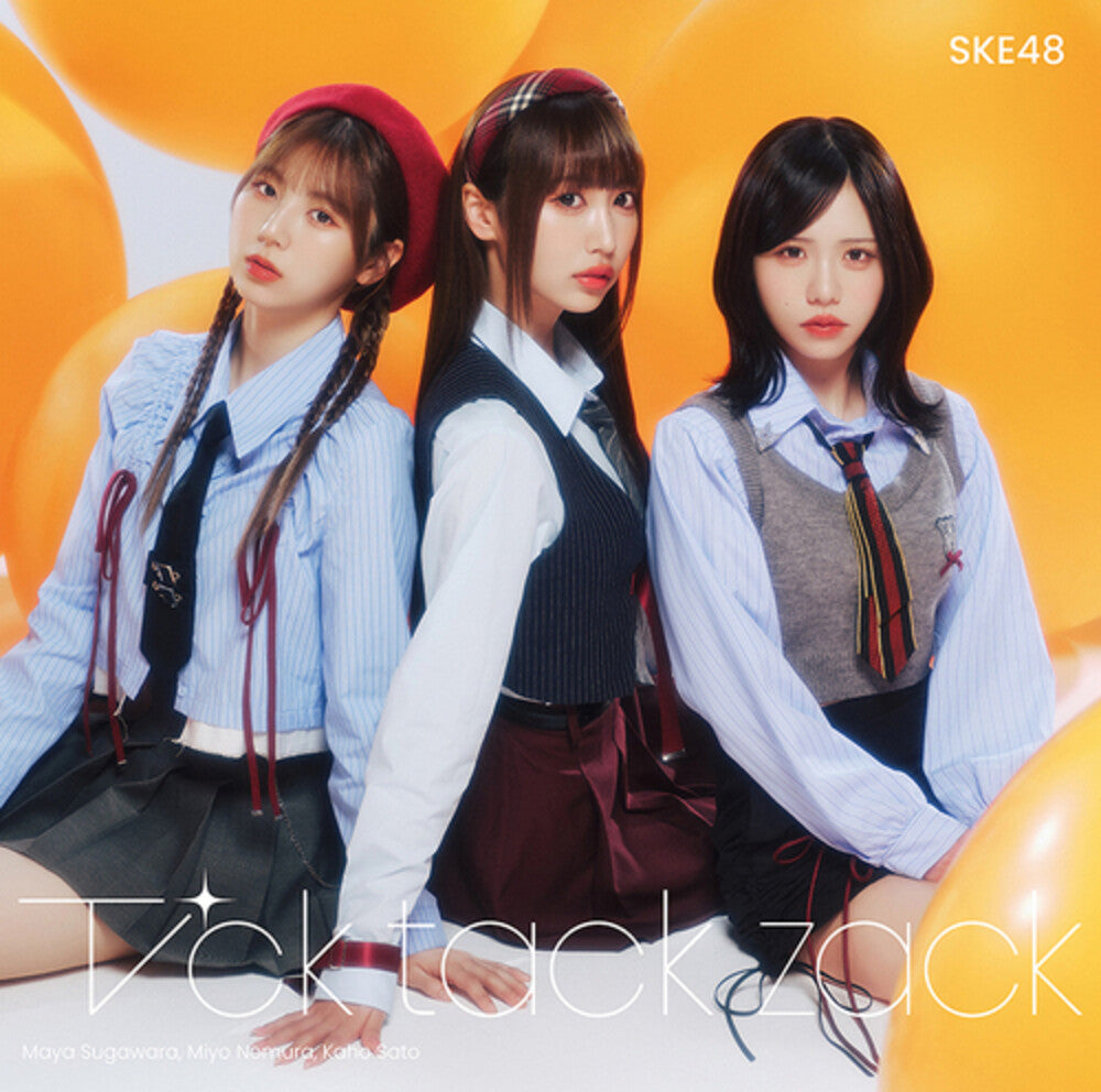 the album cover for Ske48 - Tick Tack Zack - Version C - Ltd Edition Cd+Dvd