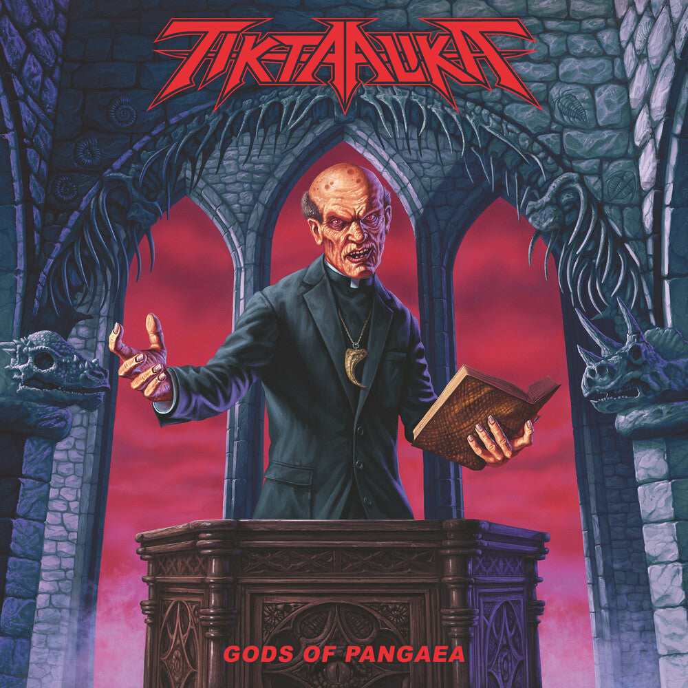 the album cover for Tiktaalika - Gods Of Pangaea