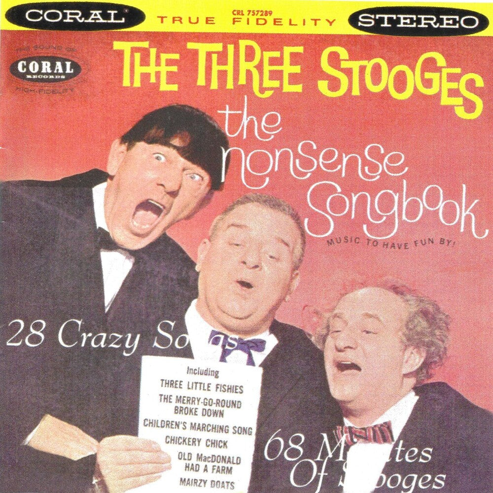 the album cover for Three Stooges - Nonsnse Songbook: Music To Have Fun By