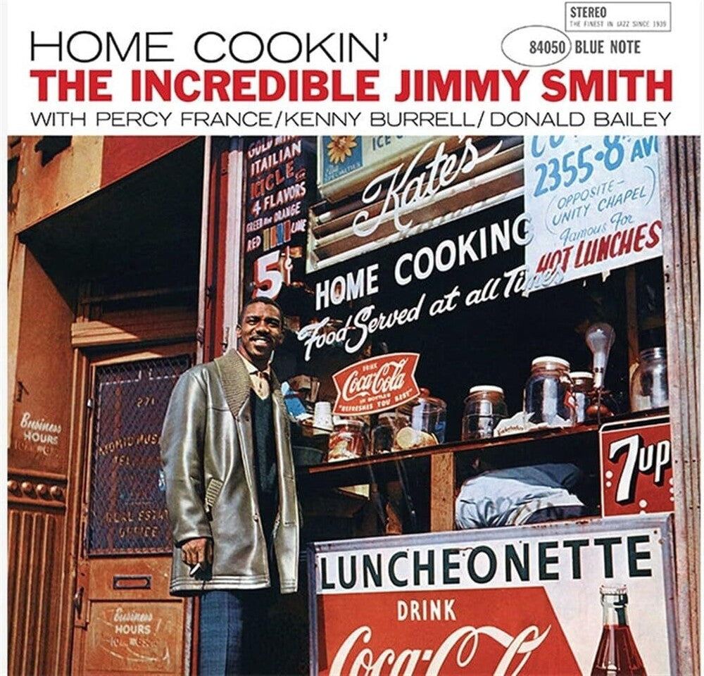 the album cover for Jimmy Smith - Home Cookin (Uk)