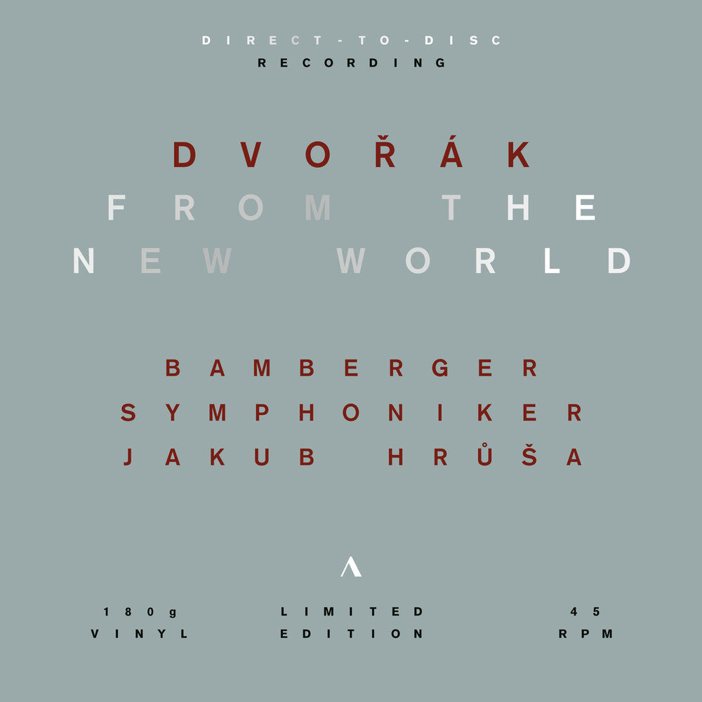 the album cover for Dvorak / Bamberger Symphoniker - Symphony No. 9 From The New World