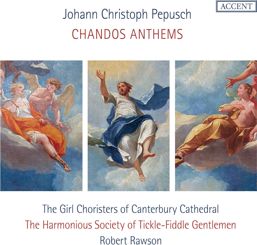 the album cover for Pepusch / Rawson - Chandos Anthems