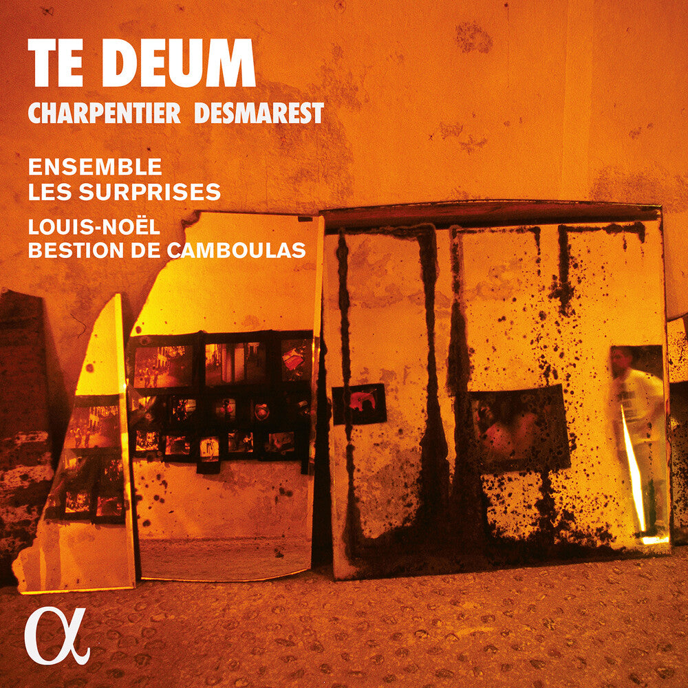 the album cover for Charpentier / Desmarest / Lefebvre - Te Deum