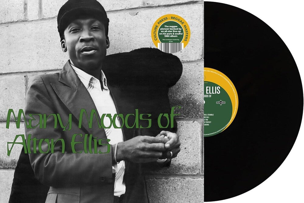 the album cover for Alton Ellis - Many Moods Of (Uk)