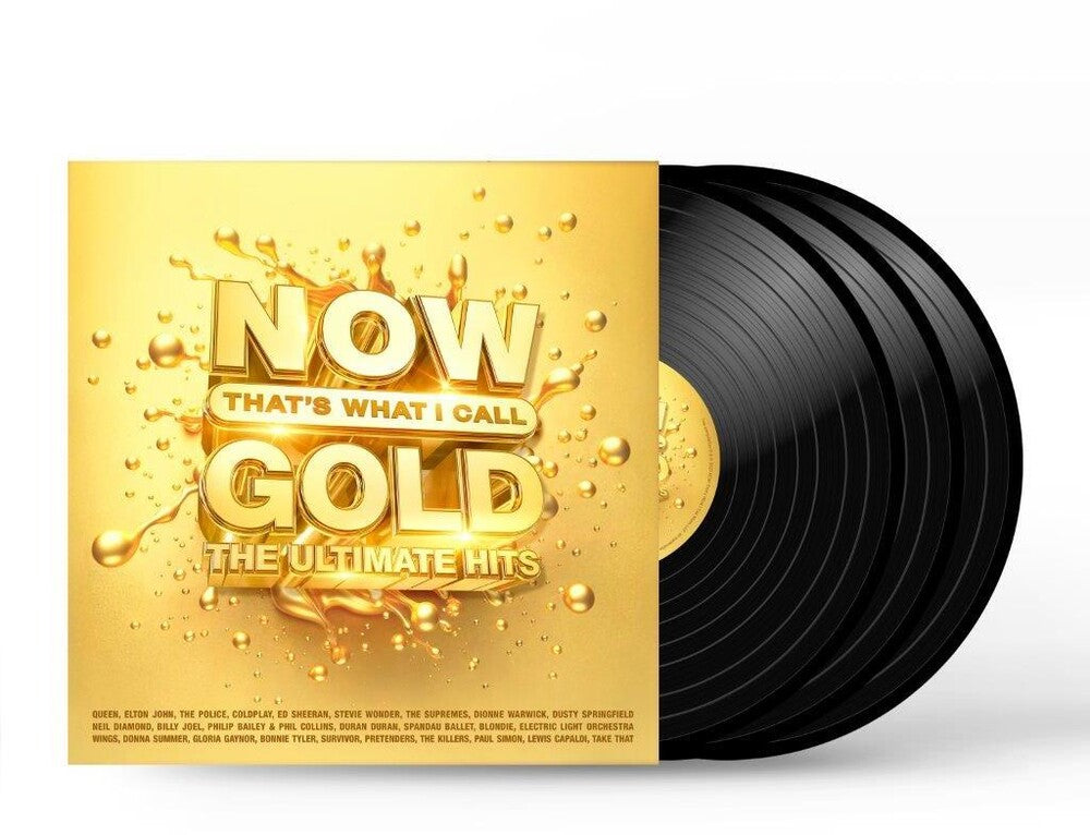 the album cover for Now That's What I Call Gold: Ultimate Hits / Var - Now That's What I Call Gold: Ultimate Hits / Var