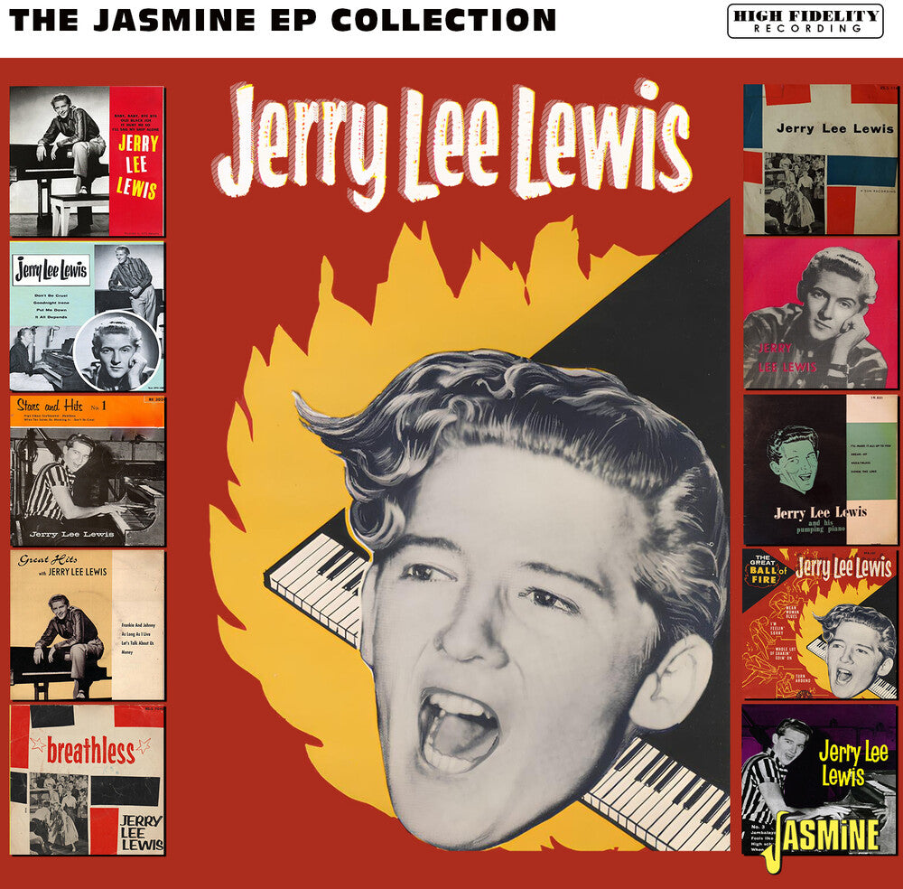 the album cover for Jerry Lewis Lee - Jasmine Ep Collection (Uk)