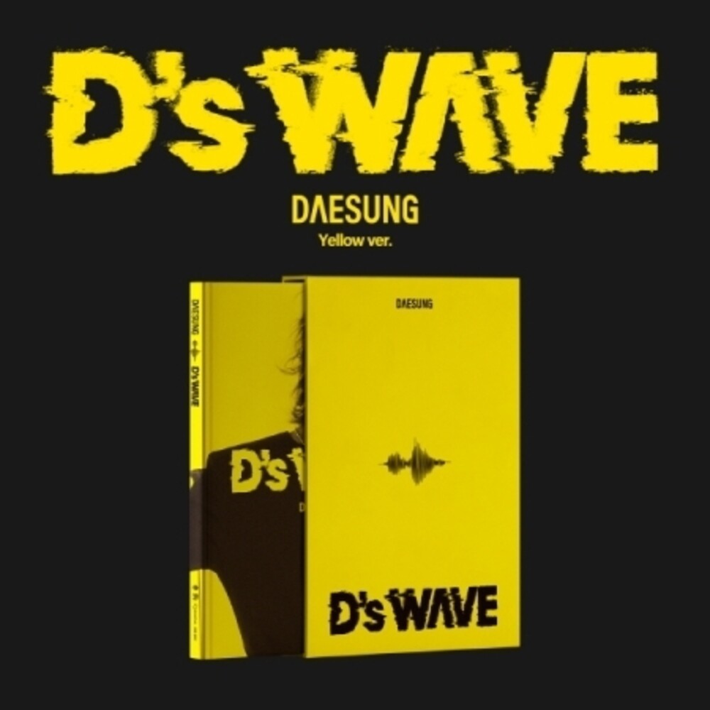 the album cover for Daesung - D's Wave - Yellow Version (Post) (Stic) (Phob)
