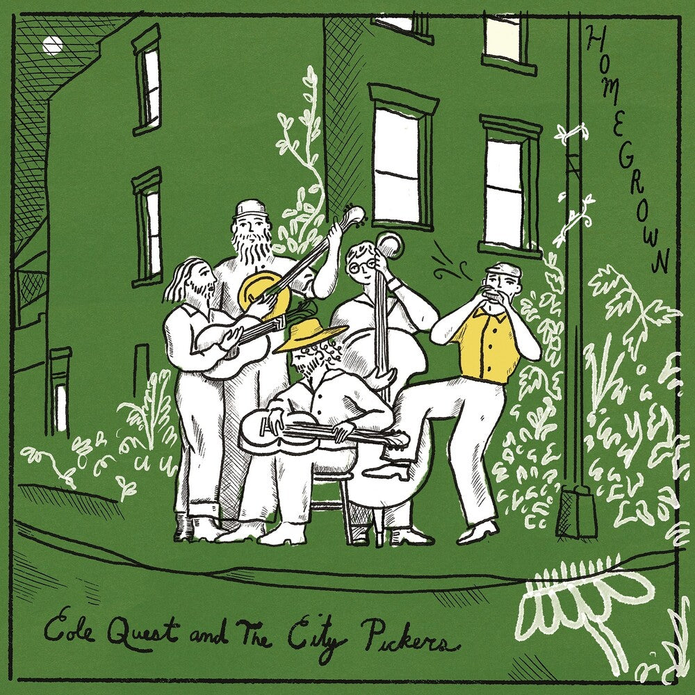 the album cover for Cole Quest & The City Pickers - Homegrown