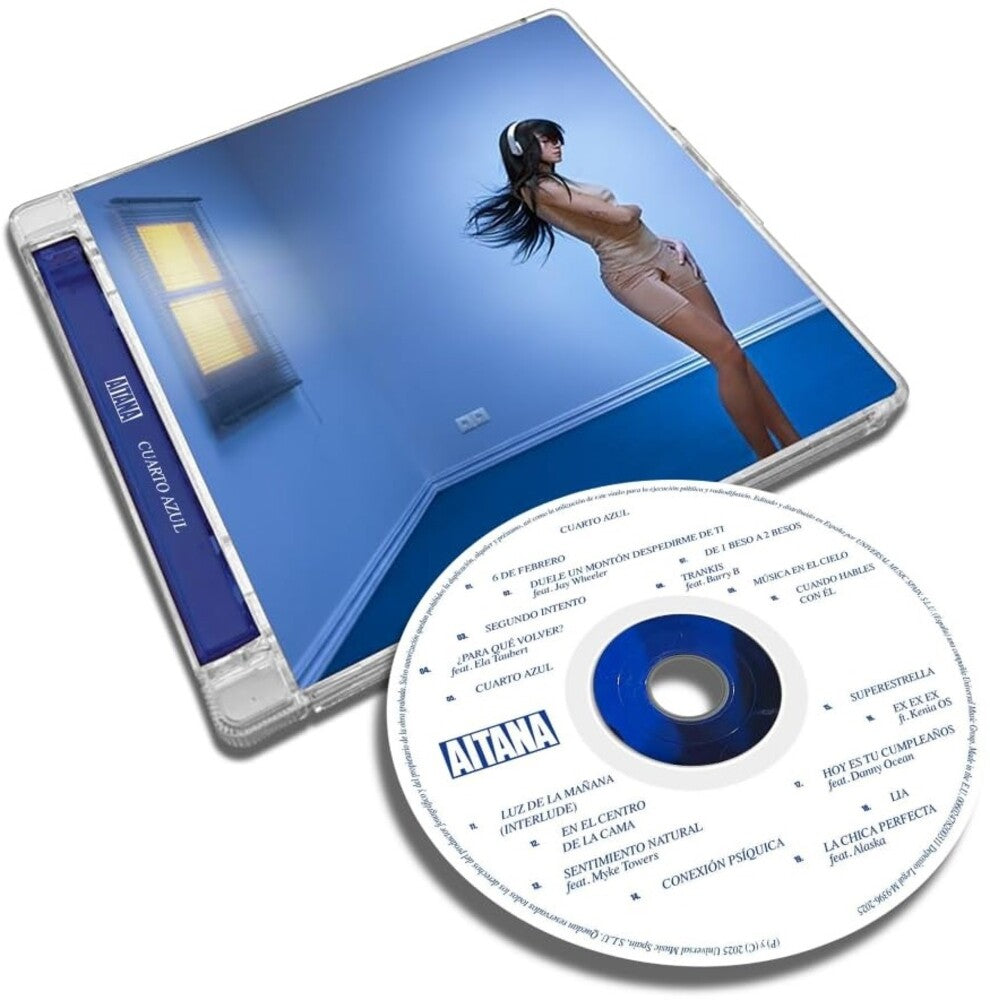 the album cover for Aitana - Cuarto Azul (Spa)