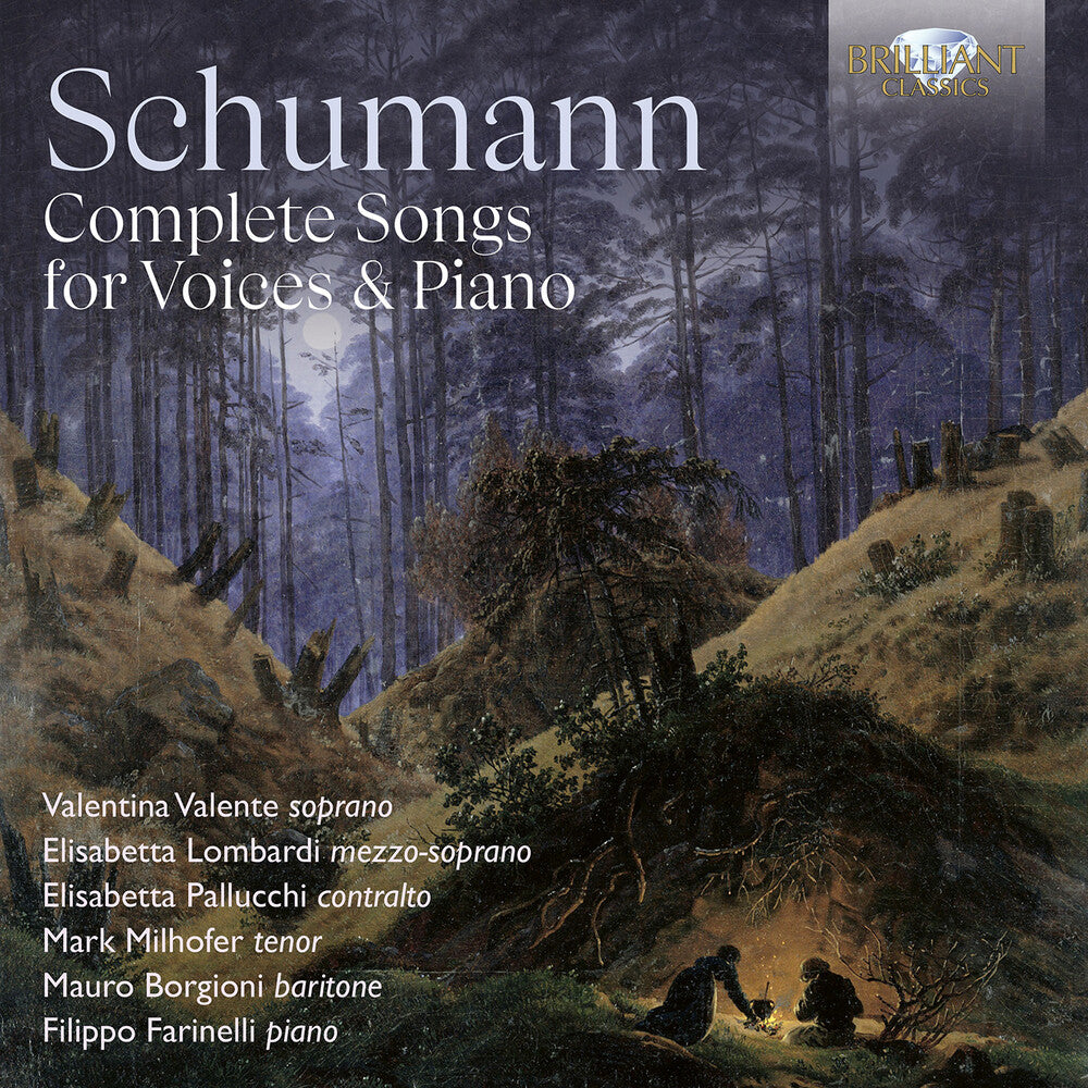 Pre-Order: Valentina Valente - Schumann: Complete Songs For Various Voices & Pno