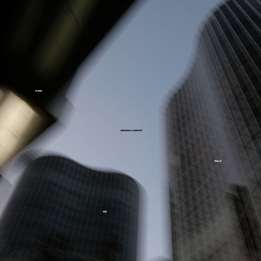 the album cover for Universal Comfort - Flags Are Walls