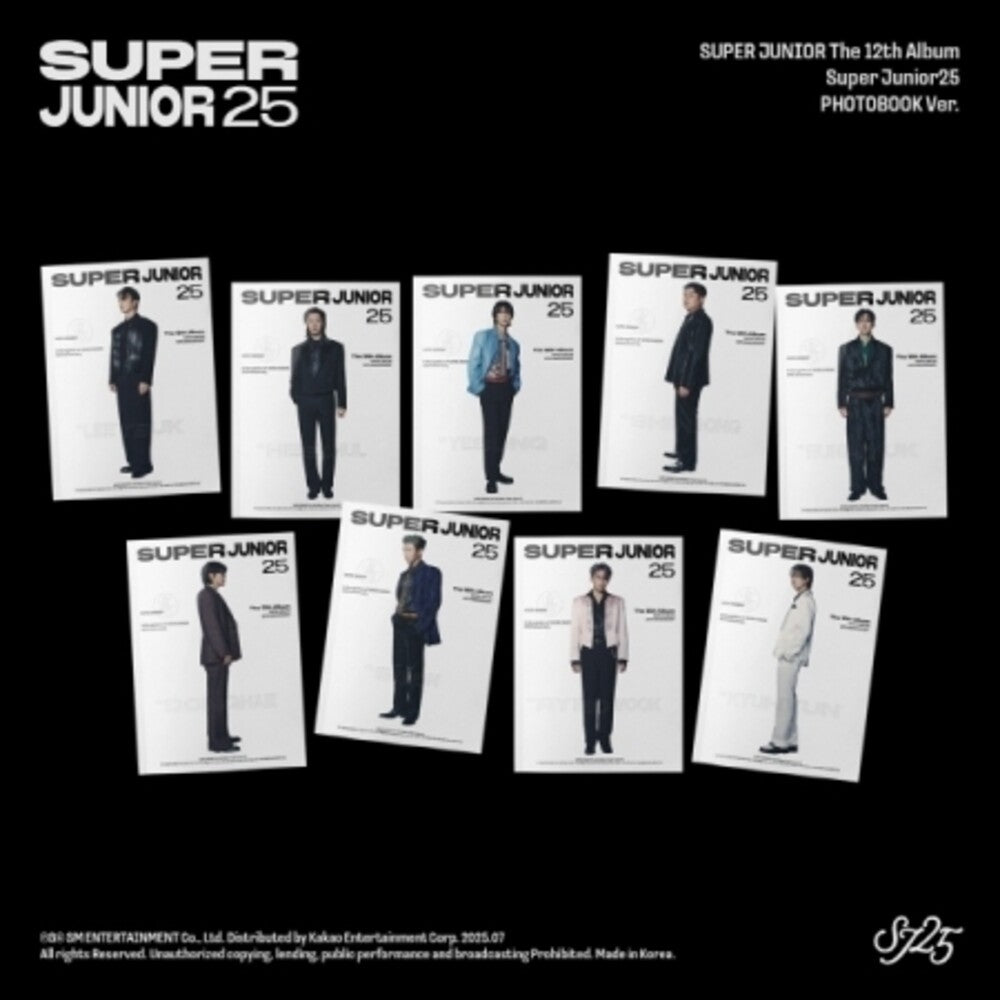 the album cover for Super Junior - Super Junior25 - Photobook Version (Phob) (Phot)