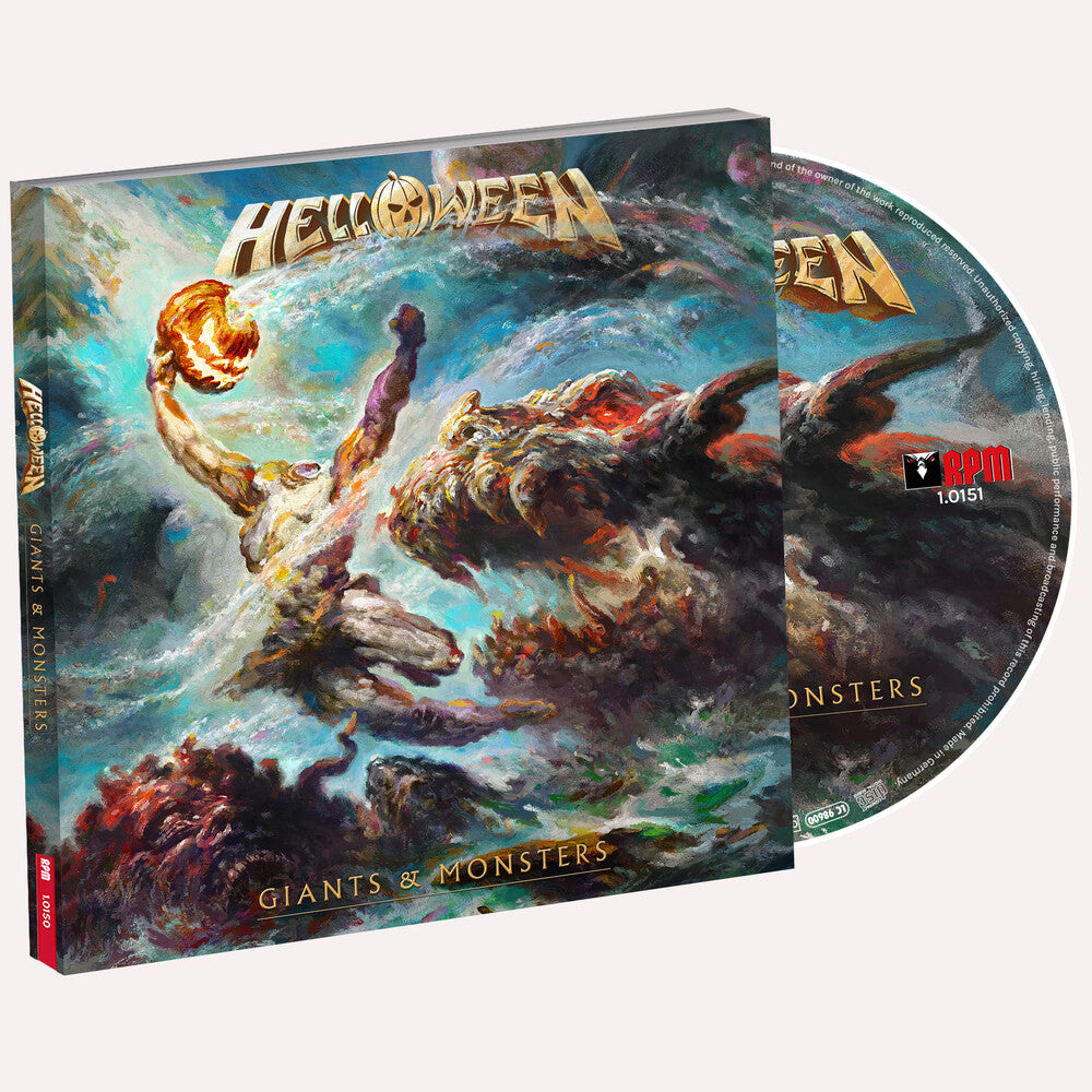 the album cover for Helloween - GIANTS & MONSTERS