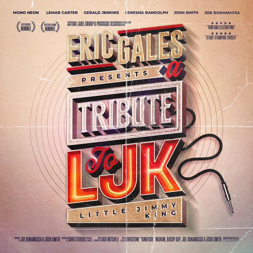Pre-Order: Eric Gales - Tribute To Ljk