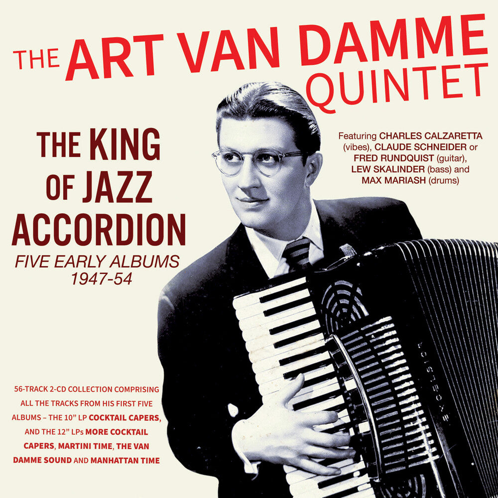 Pre-Order: Van Art Damme - King Of Jazz Accordion: Five Early Albums 1947-54