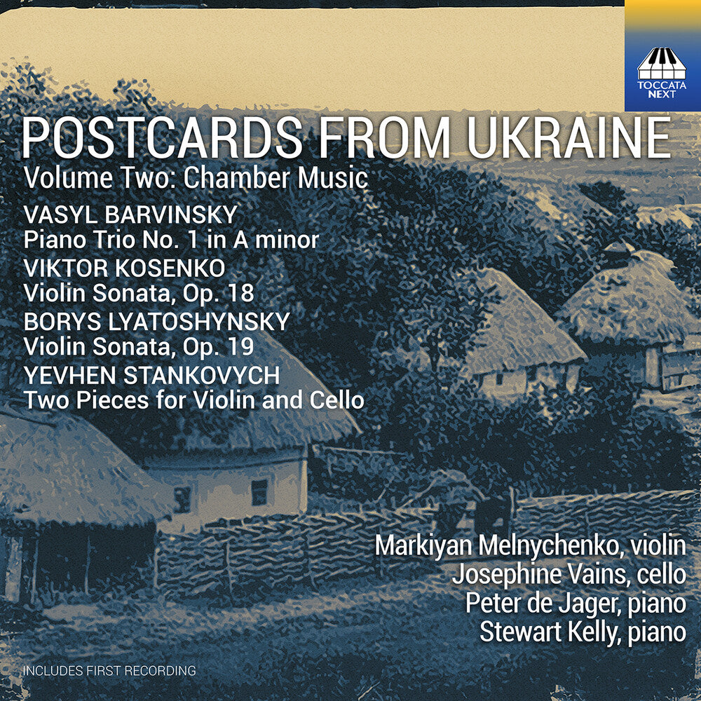 Pre-Order: Markiyan Melnychenko - Postcards From Ukraine Vol. 2 - Chamber Music