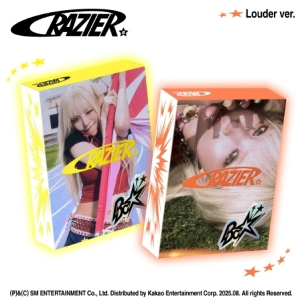 the album cover for Boa - Crazier - Crazier Version (Pcrd) (Phob) (Phot)