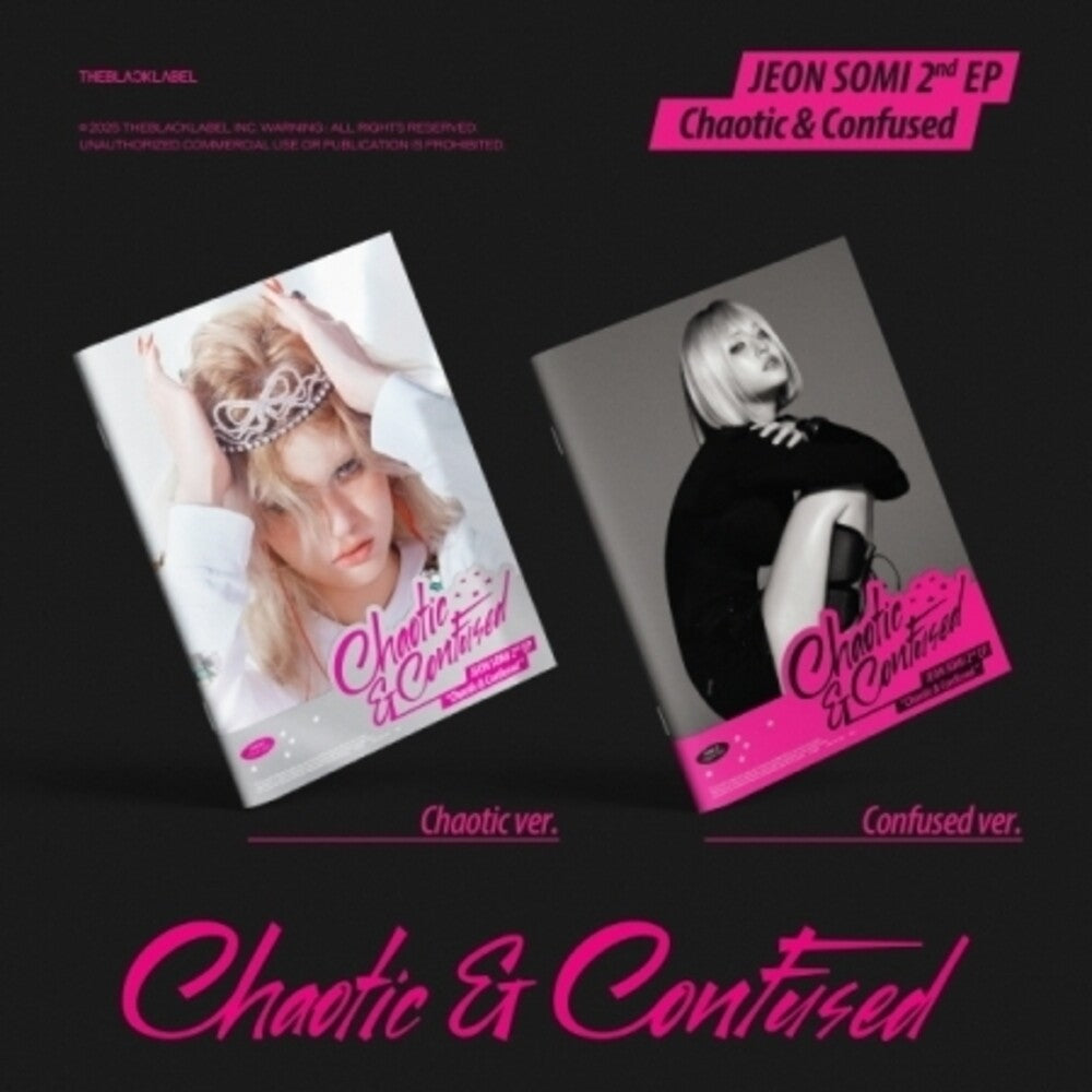 the album cover for Jeon Somi - Chaotic & Confused (Asia)