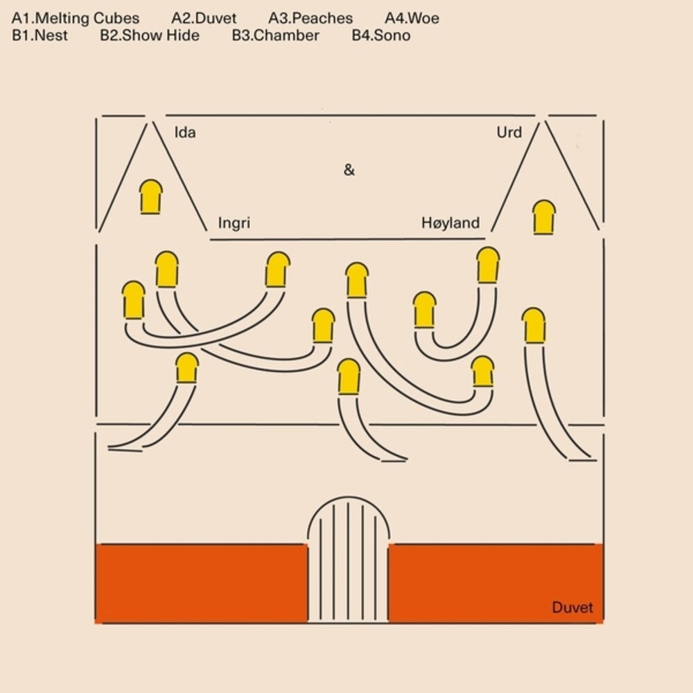 the album cover for Ida Urd / Hoyland,Ingri - Duvet