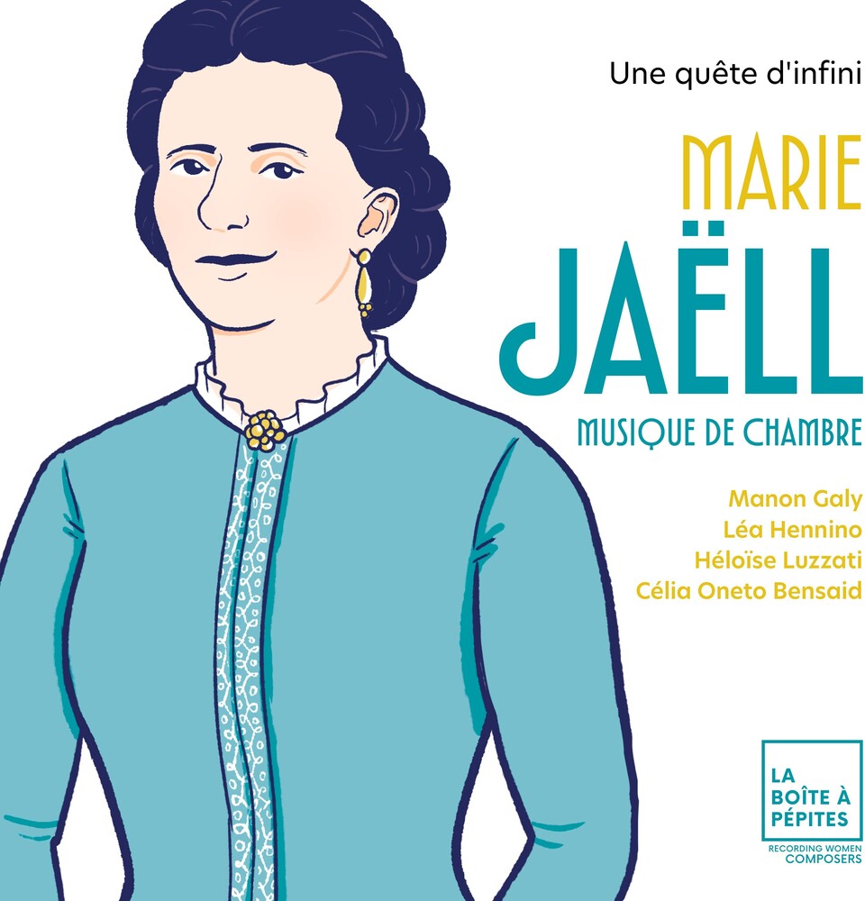 the album cover for Manon Galy - Marie Jaell: Une Quete D'infini