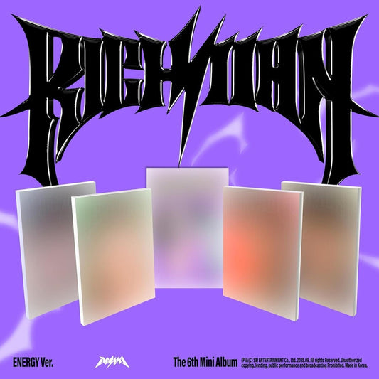 the album cover for Aespa - 6th Mini Album Rich Man (Energy Ver.) (Stic)