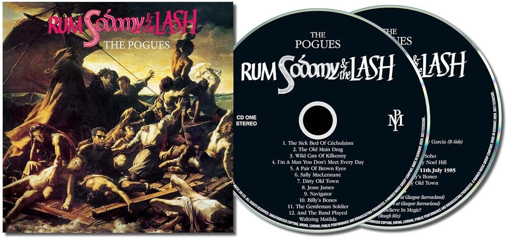 the album cover for Pogues - Rum Sodomy & The Lash (Aniv)