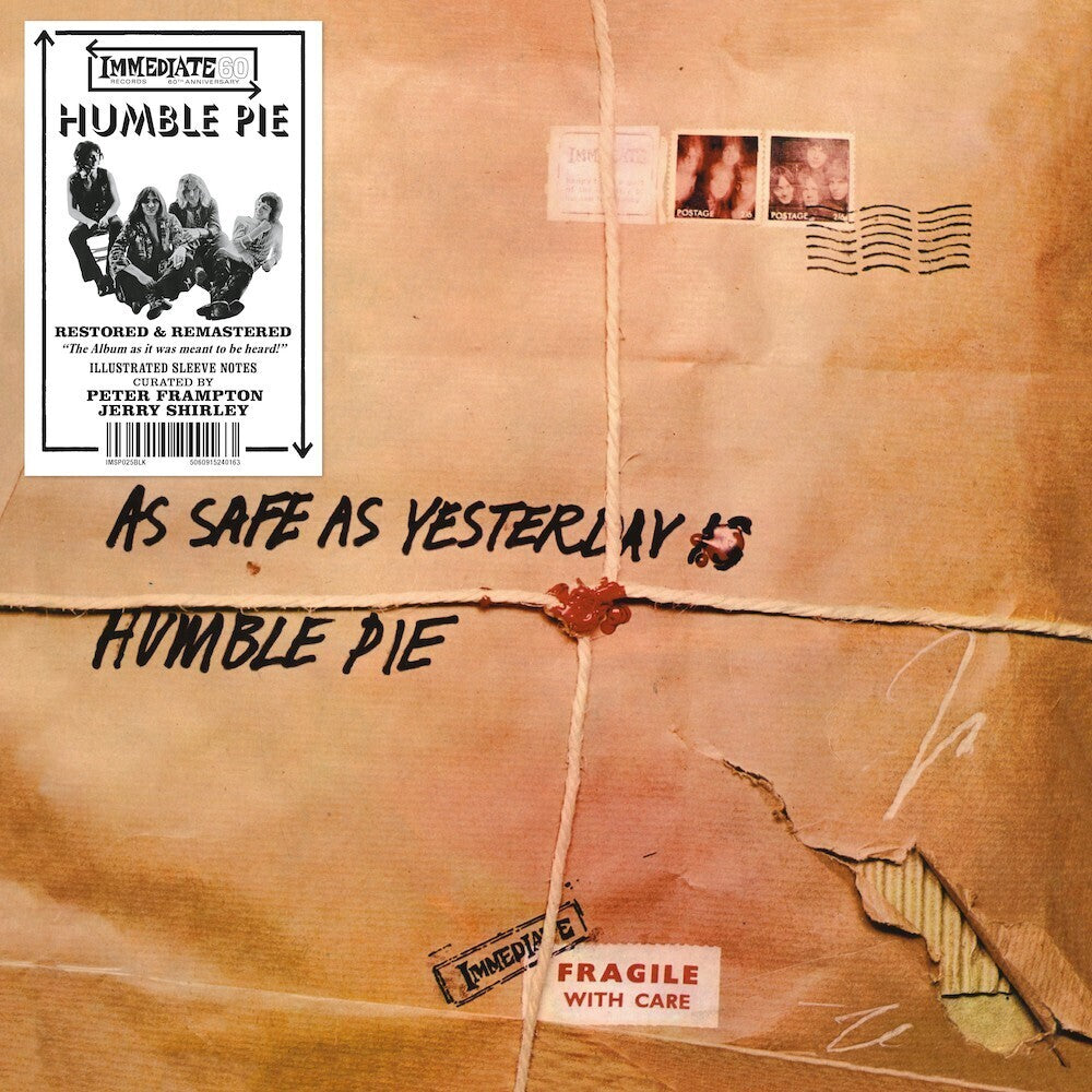 the album cover for Humble Pie - As Safe As Yesterday Is (Uk)