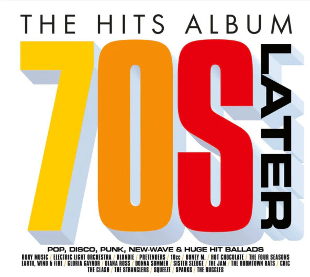 the album cover for Hits Album: The Later 70s / Various (Uk) - Hits Album: The Later 70s / Various (Uk)