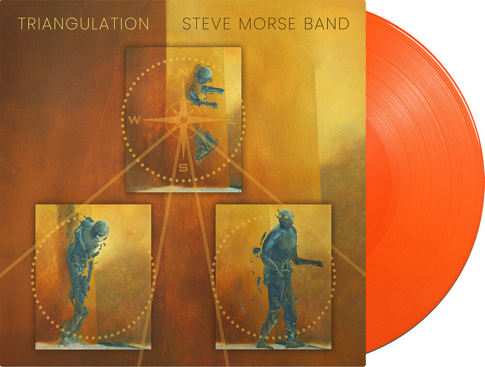the album cover for Steve Morse Band - Triangulation
