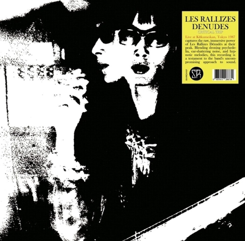 the album cover for Rallizes Denudes - Critical Trip: Live Rokumeikan Tokyo 13th May 1987