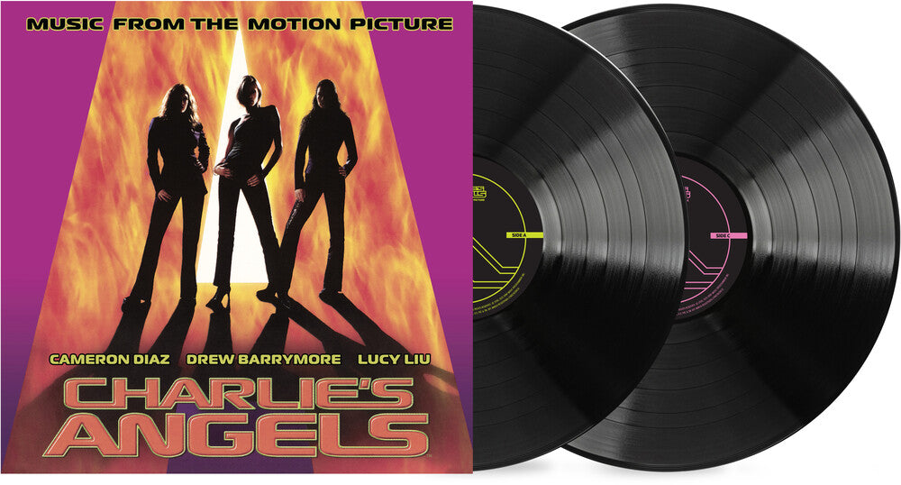 the album cover for Various Artists - Charlie’s Angels (Music From The Motion Picture)