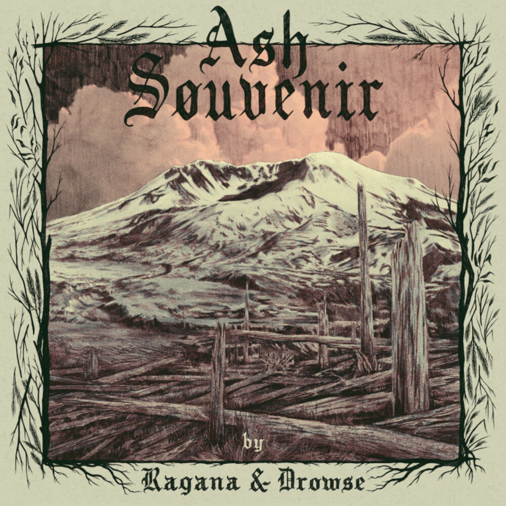 the album cover for Ragana & Drowse - Ash Souvenir