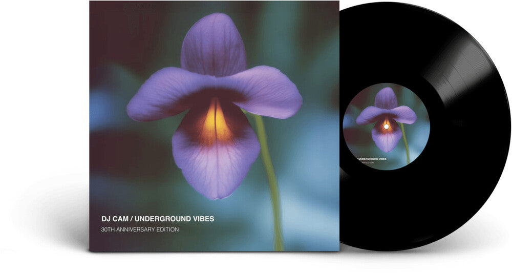 the album cover for DJ Cam - Underground Vibes (30th Anniversary) (Aniv)
