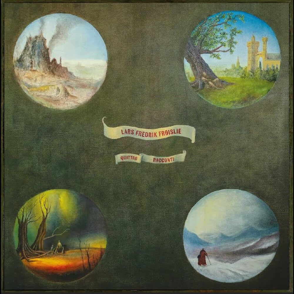 the album cover for Lars Froislie Fredrik - Quattro Racconti (Uk)