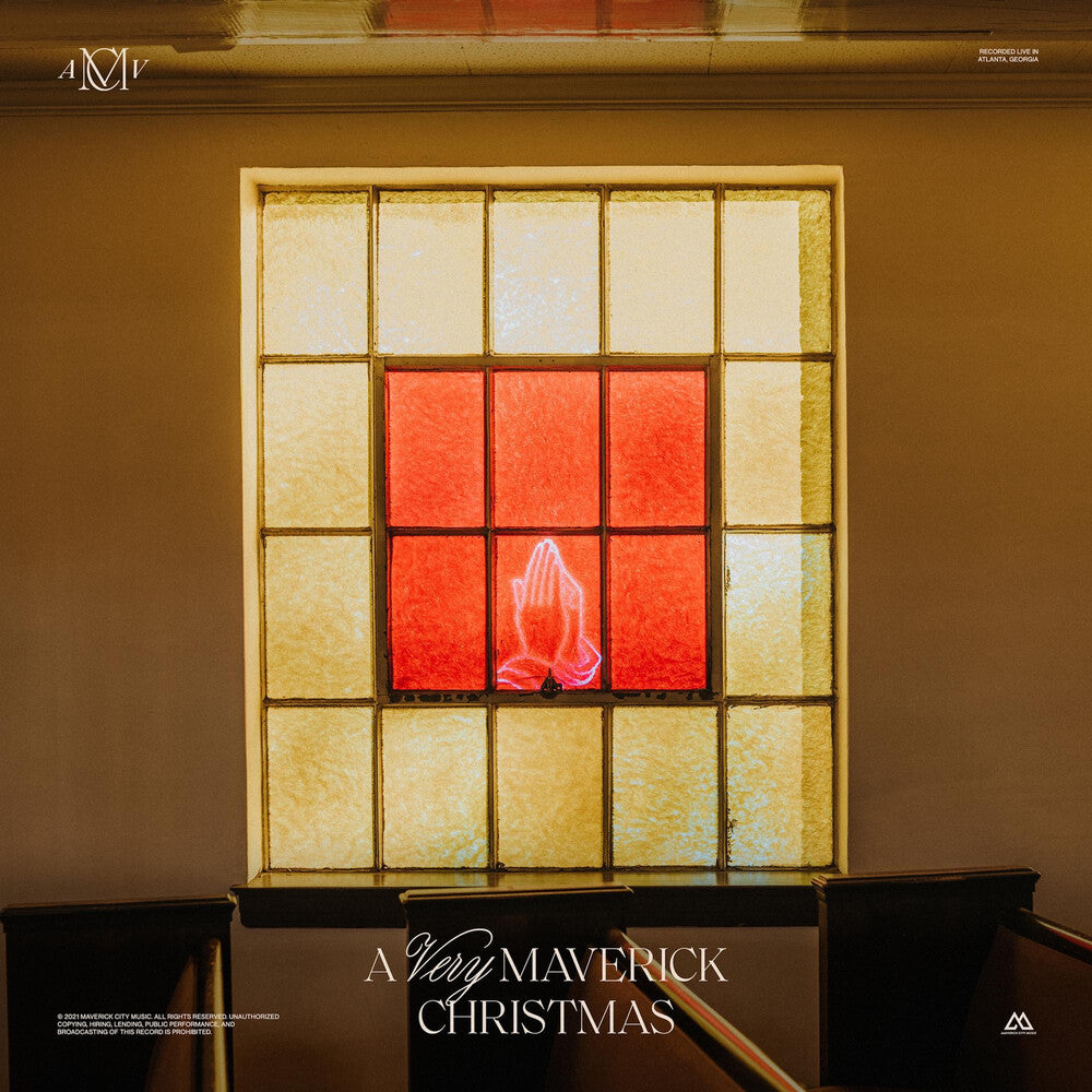 the album cover for Maverick City Music - Very Maverick Christmas'