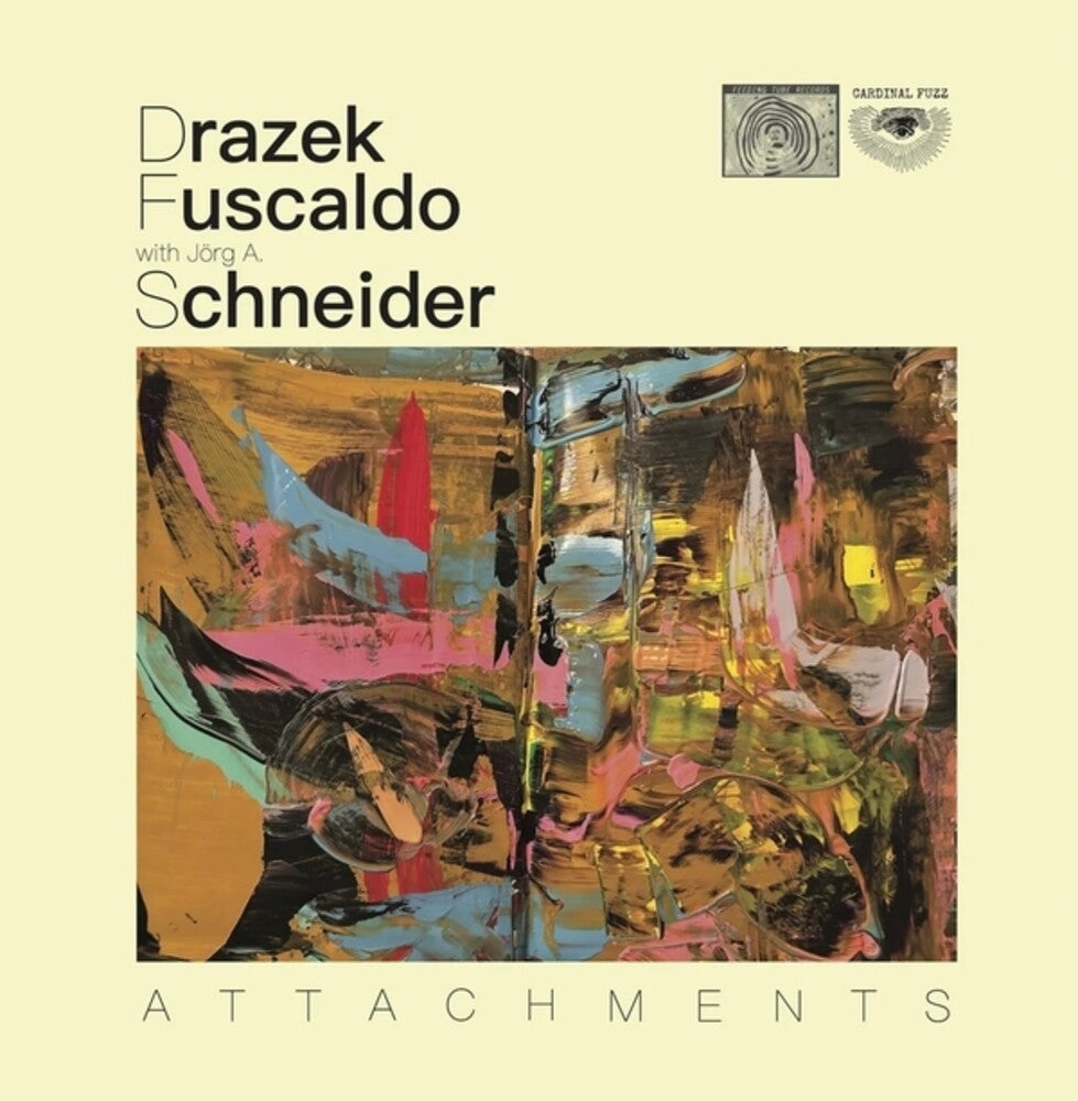 the album cover for Drazek Fuscaldo / Schneider,Jorg A - Attachments