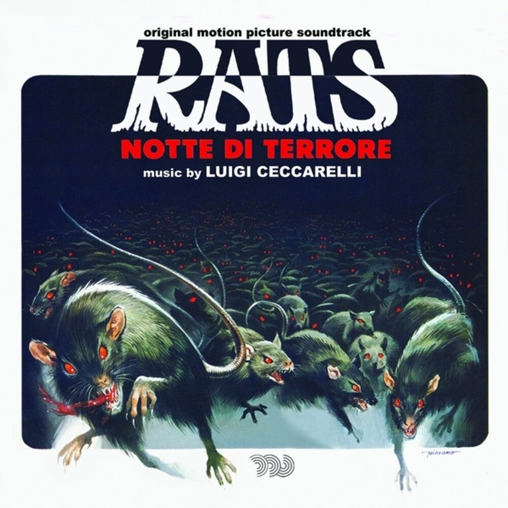 the album cover for Luigi Ceccarelli (Ita) - Rats Notte Di Terrore - O.S.T. (Ita)