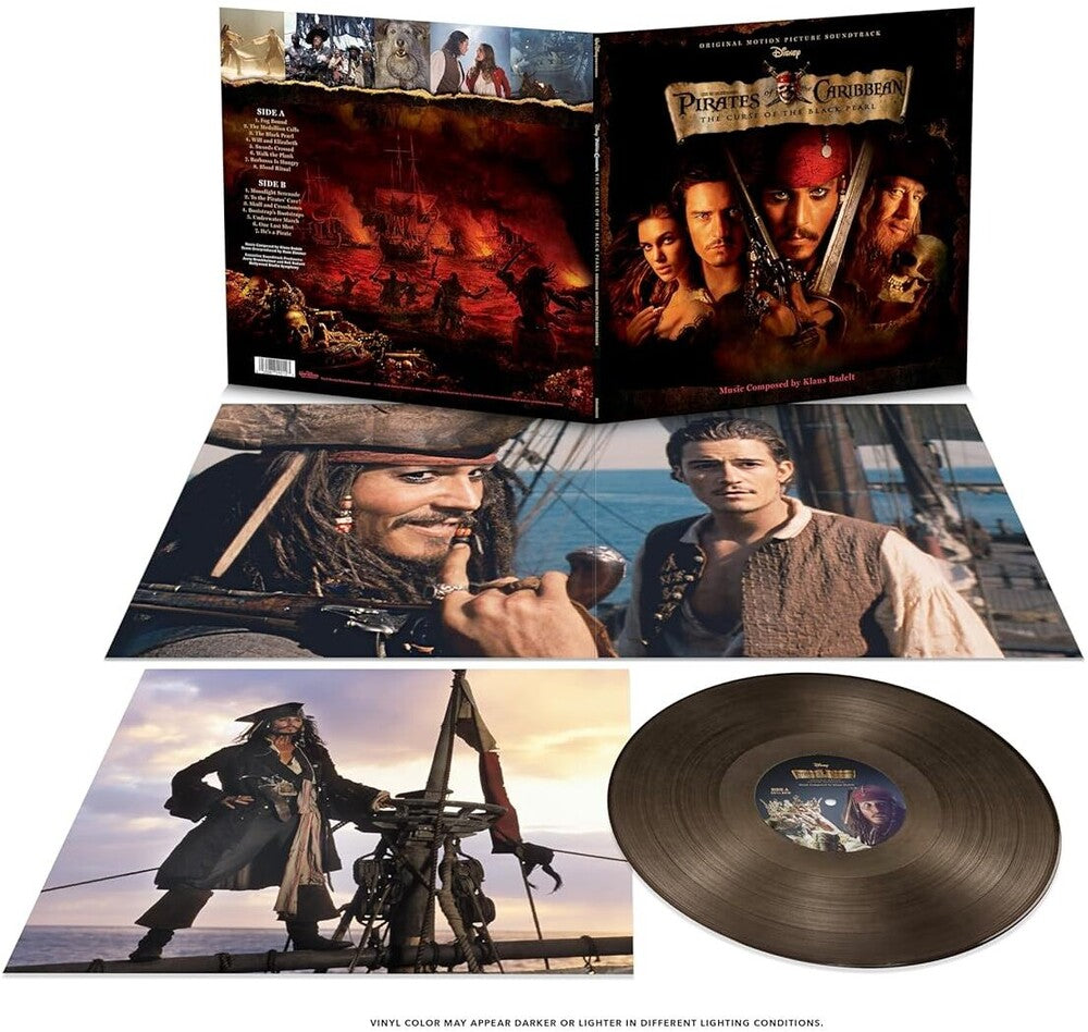 the album cover for Klaus Badelt (Colv) (Bice) - Pirates Of The Caribbean: The Curse Of The - O.S.T