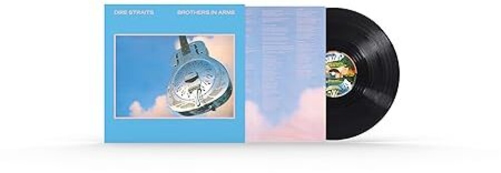 the album cover for Dire Straits - Brothers In Arms: 40th Anniversary