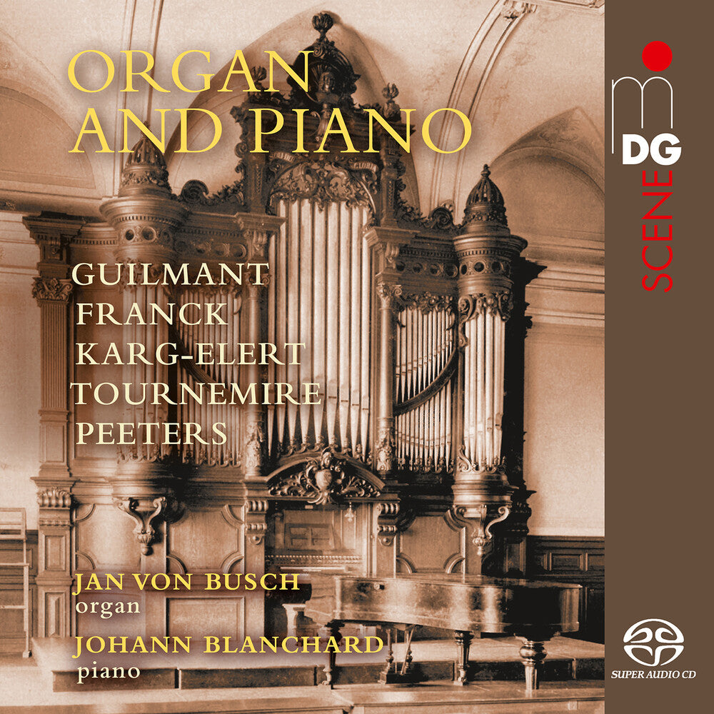 the album cover for Jan Busch Von - Organ & Pno