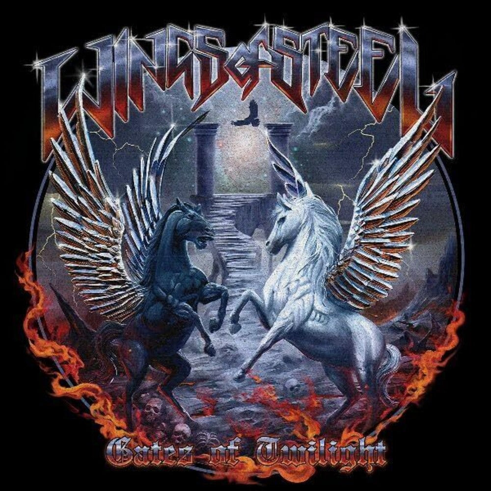the album cover for Wings Of Steel - Gates Of Twilight (Uk)