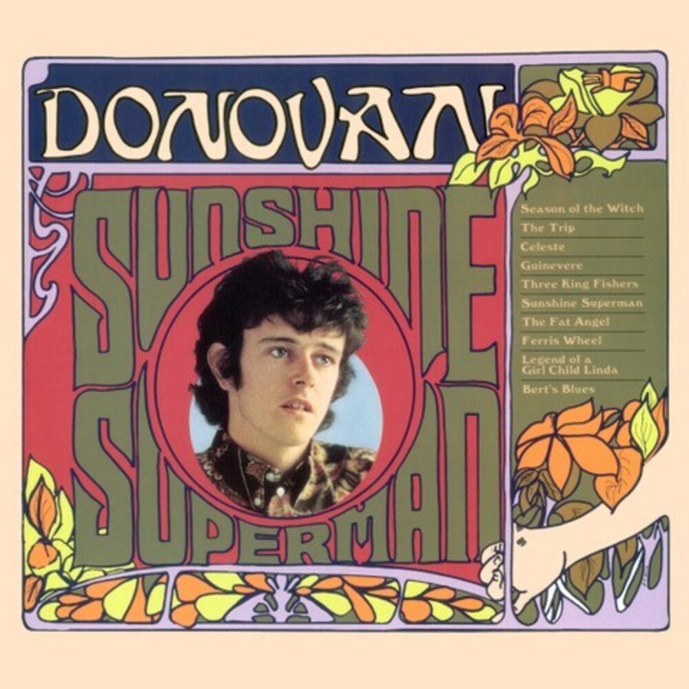 the album cover for Donovan - Sunshine Superman (Uk)